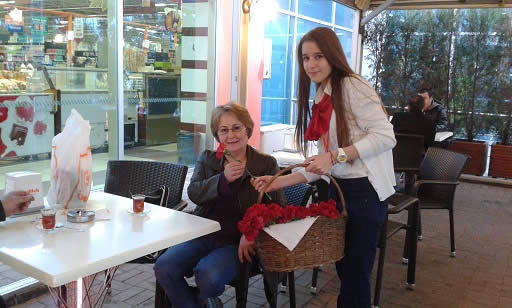 Özdilek’te kadınlara özel karşılama