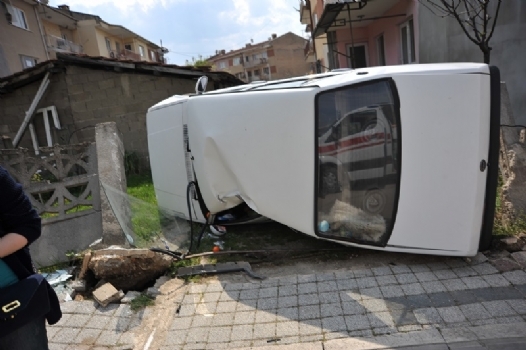 Beton Duvara Çarparak Durabildi