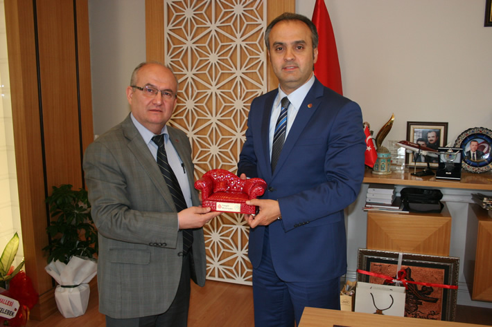 Mobilyacılar Odası’ndan Aktaş’a tebrik ziyareti