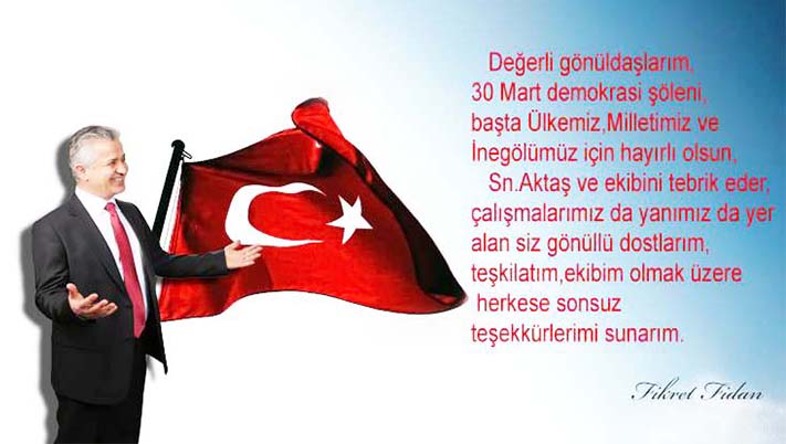 Fidan, destekçilerine Facebook’tan teşekkür etti