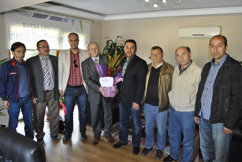 Posoflulardan Emniyet Müdürü’ne ziyaret