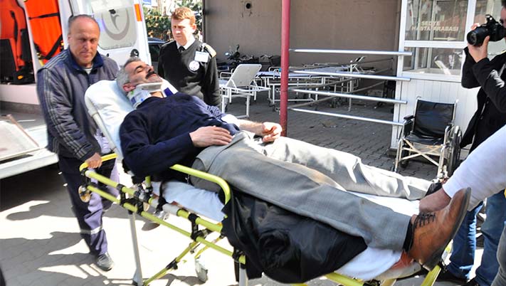 Görünmez kazada 1 kişi yaralandı