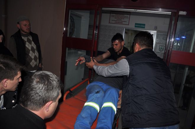 Elini Silindire Kaptırdı