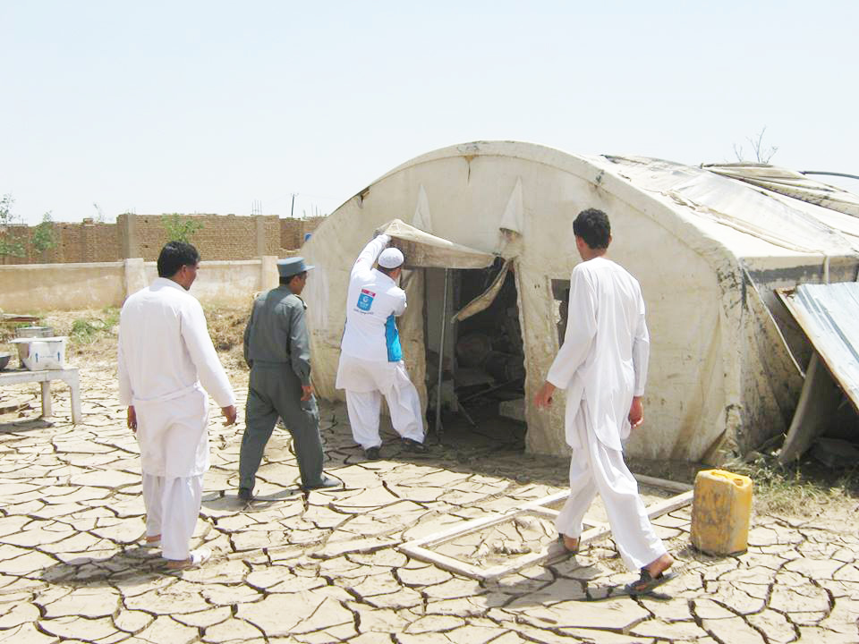 Yardımlar Afganistan’a ulaştı