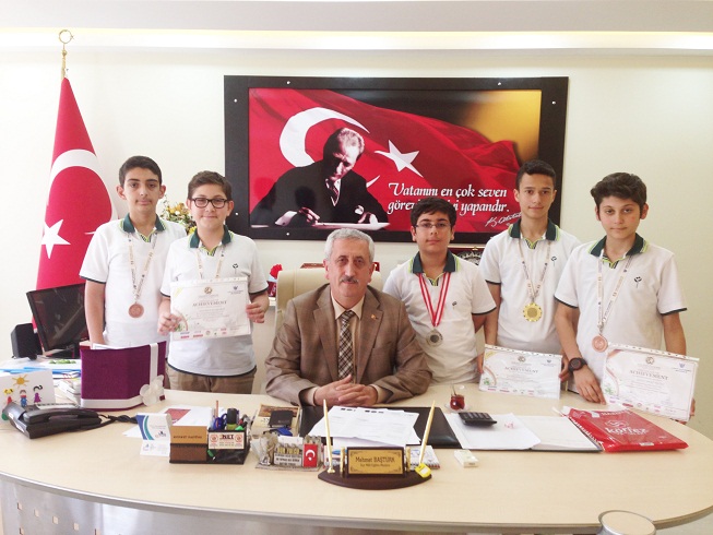 Altın çocuklardan Baştürk’e ziyaret