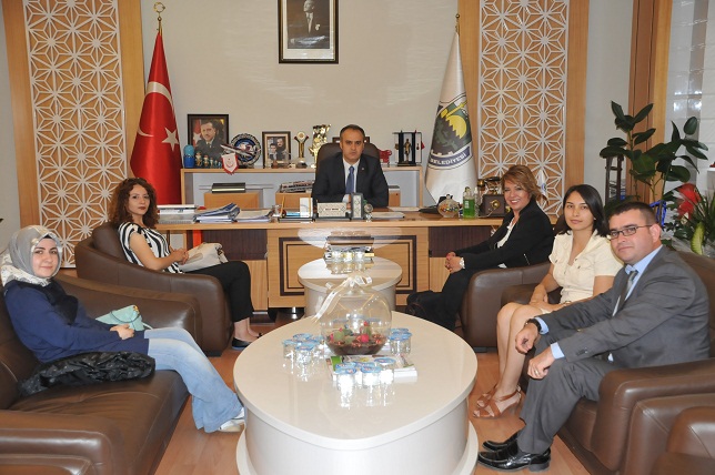 Peyzaj Mimarlarından Aktaş’a ziyaret