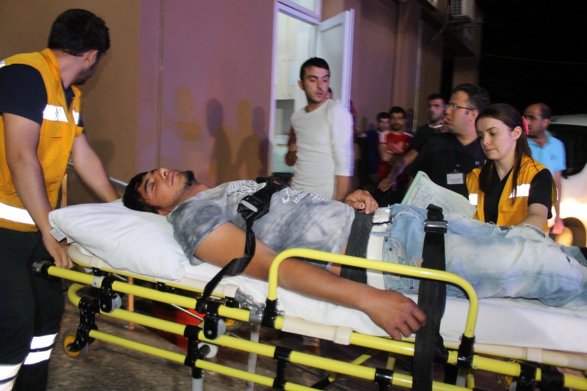 Vicdansız sürücü arkasına bile bakmadı