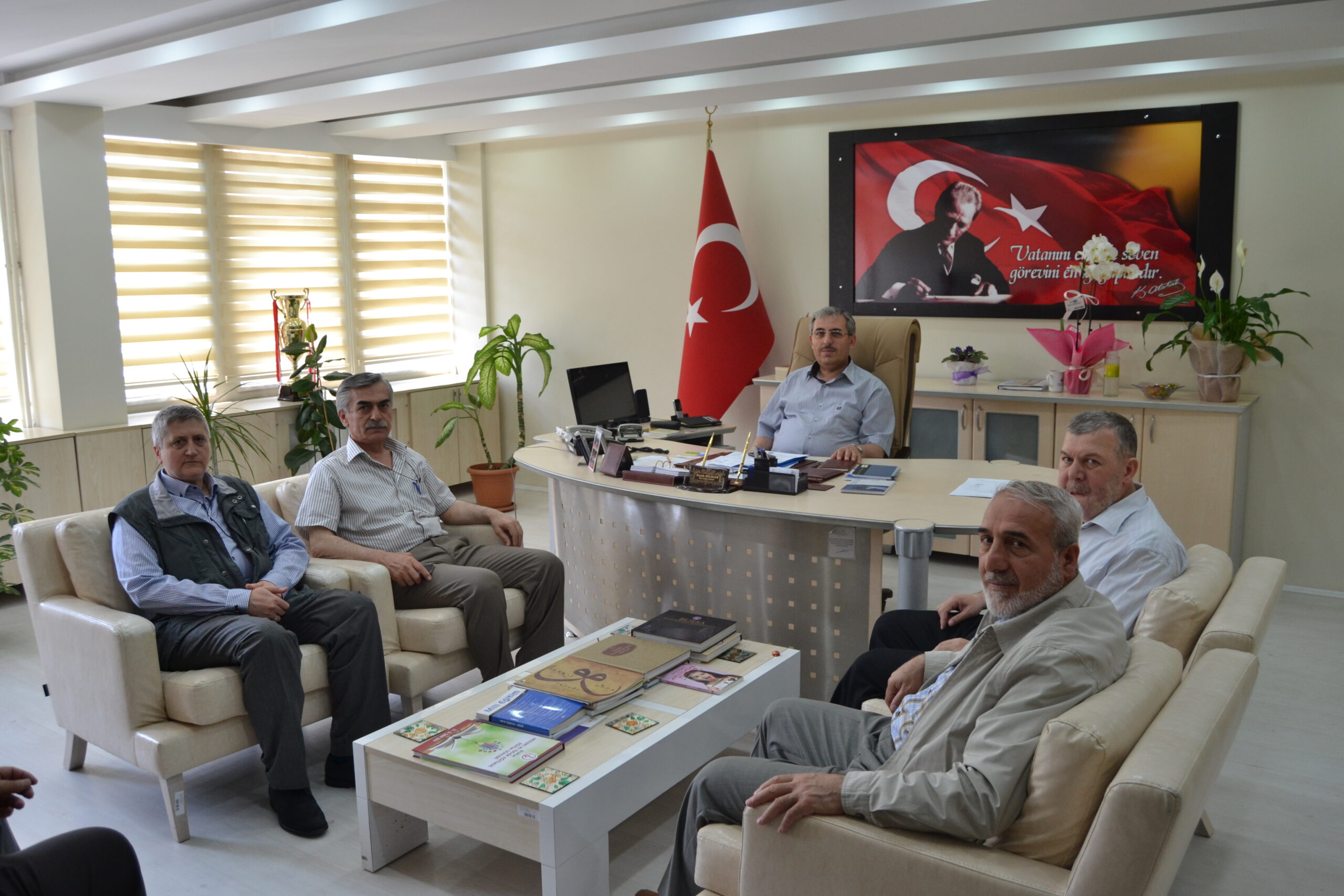 İlim Yayma Cemiyeti’nden Bilican’a hayırlı olsun ziyareti