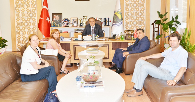 Aktaş, Bulgaristan heyetini ağırladı