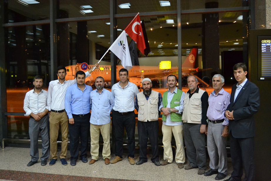 Semerşah Umrecileri Arabistan’a uçtu