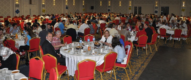 Yıldönümü ve iftar bir arada