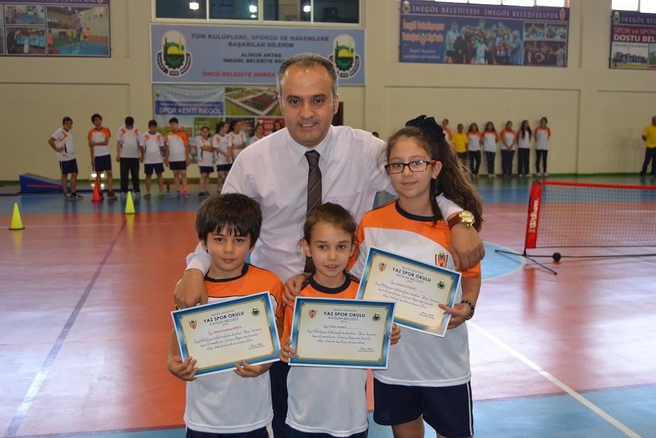 Yaz Spor Okulları tamamlandı