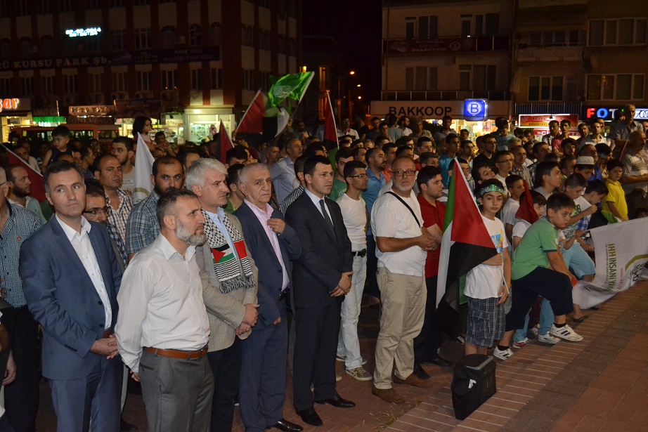 İnegöl Gazze için bir oldu