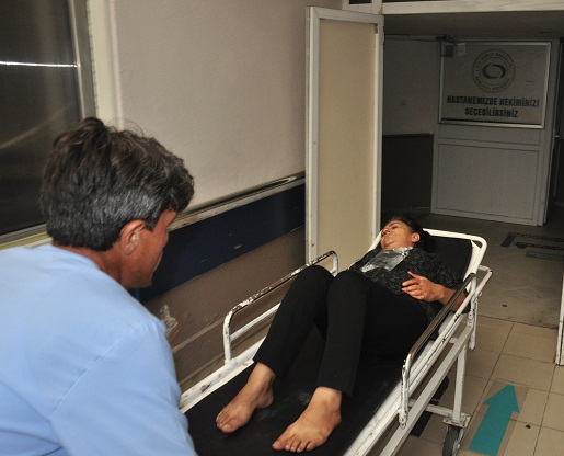 Öfkeli babanın bıçağı adresi şaşırdı