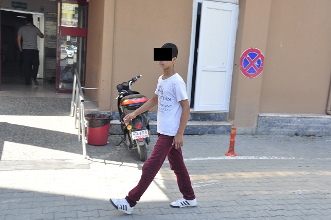 11 yaşındaki hırsıza suçüstü