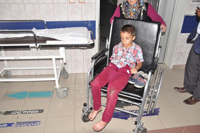 Çocuklar yola fırlayınca olan oldu