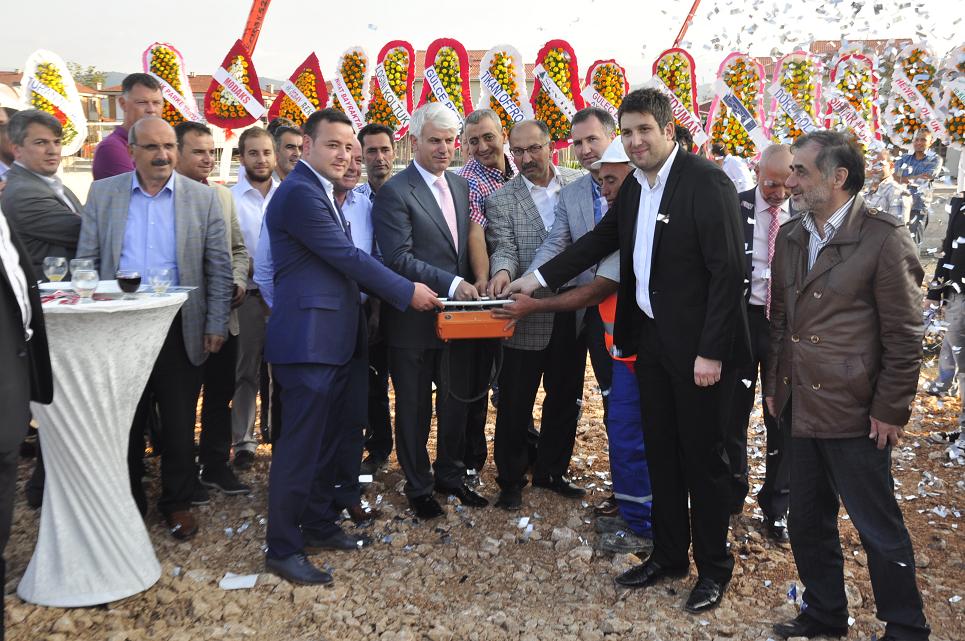 MODİ İnşaat temeli attı