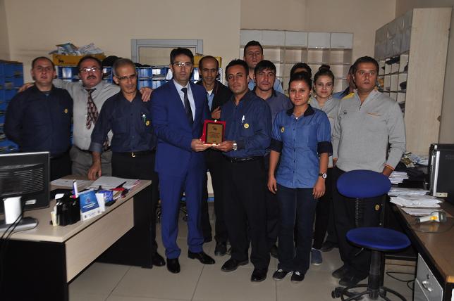 İnegöllü postacı Türkiye 1.’si oldu