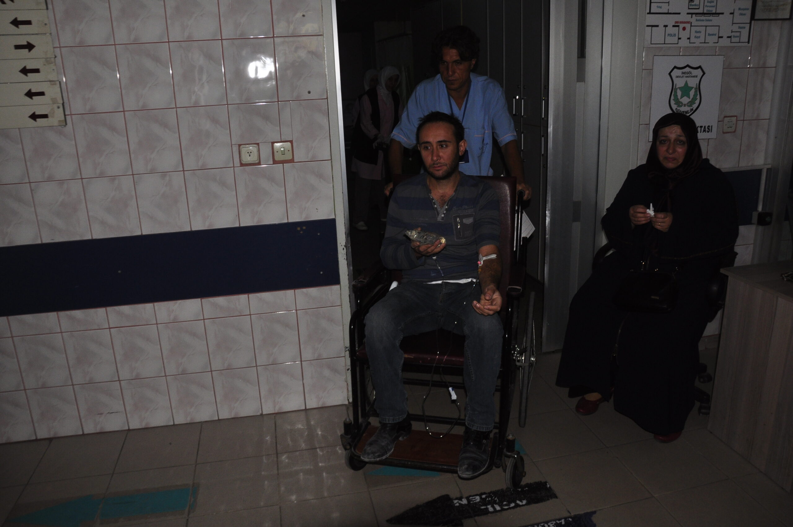 Ertuğrulgazi’deki kazada 2 kişi yaralandı