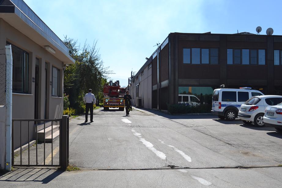 OSB’deki yangın korkuttu