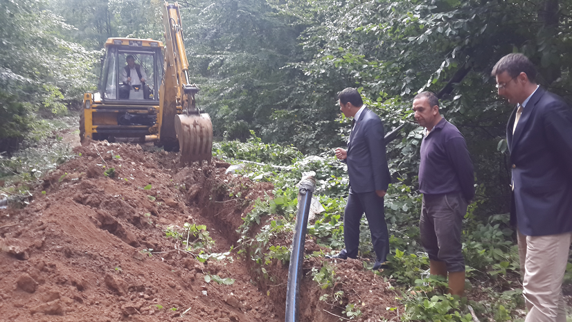 Sarıpınar sulama suyuna kavuşuyor