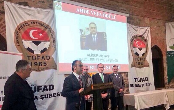 Aktaş’a bir ödül daha