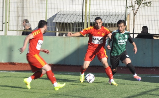 İnegöl derbisinde gülen Kafkasspor