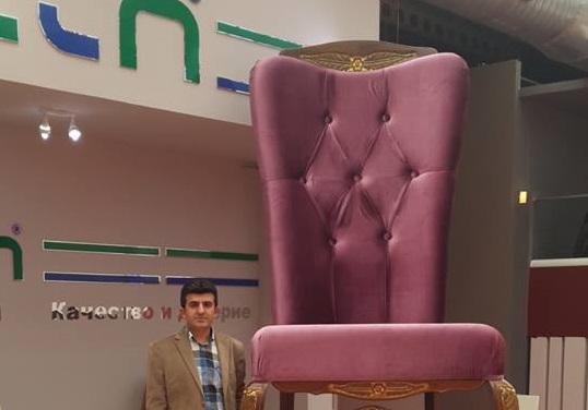 MODEF EXPO’da dev sandalye