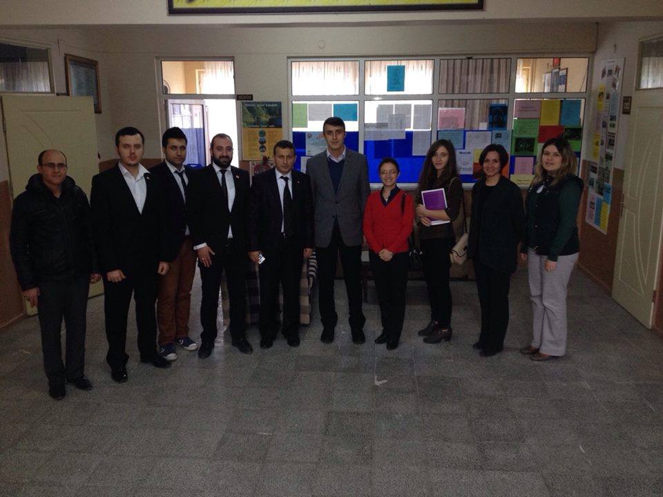Saadetli gençlerden öğretmenlere ziyaret