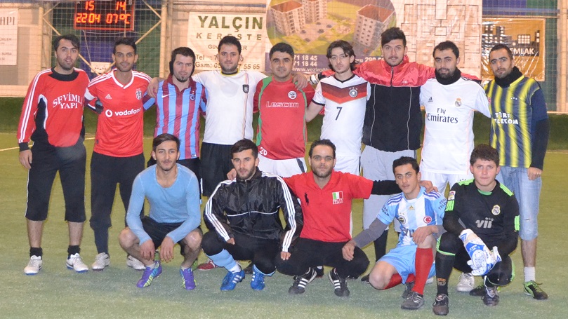 Suriyeliler turnuvada buluştu!