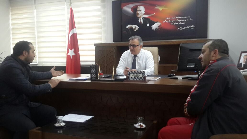 UBM’den Kaymakam Akça’ya ziyaret