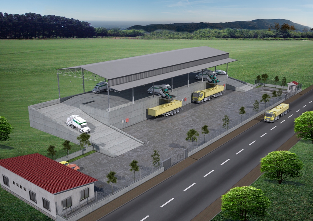 Çöpleri sıkıştırmalı TIR’lar depolamaya götürecek