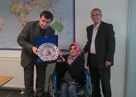 ZİHENDER’den Ahmet Güleç’e teşekkür