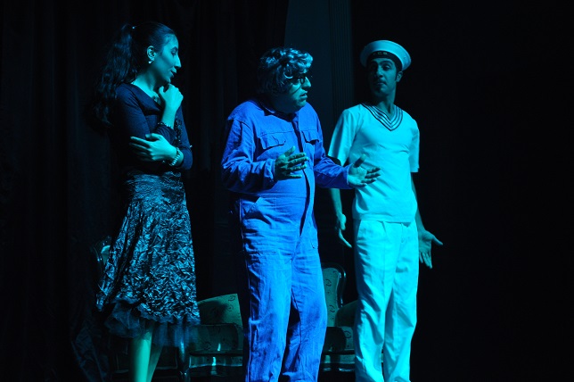 Görme engellilerden tiyatro