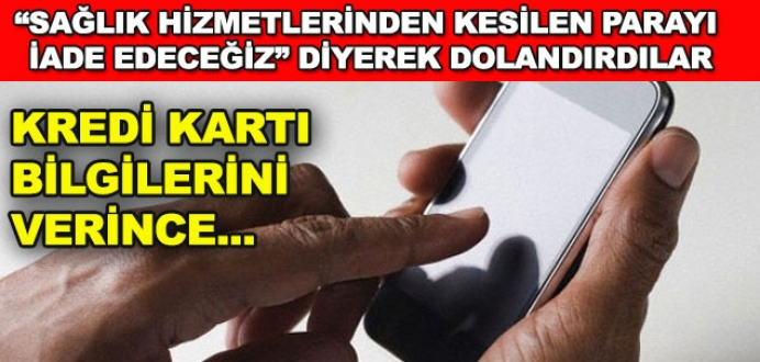 Telefon dolandırıcılığında yeni taktik