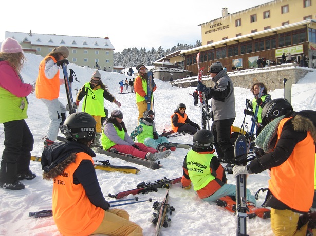 Doğa Koleji Kayak Kulübü Uludağ’da
