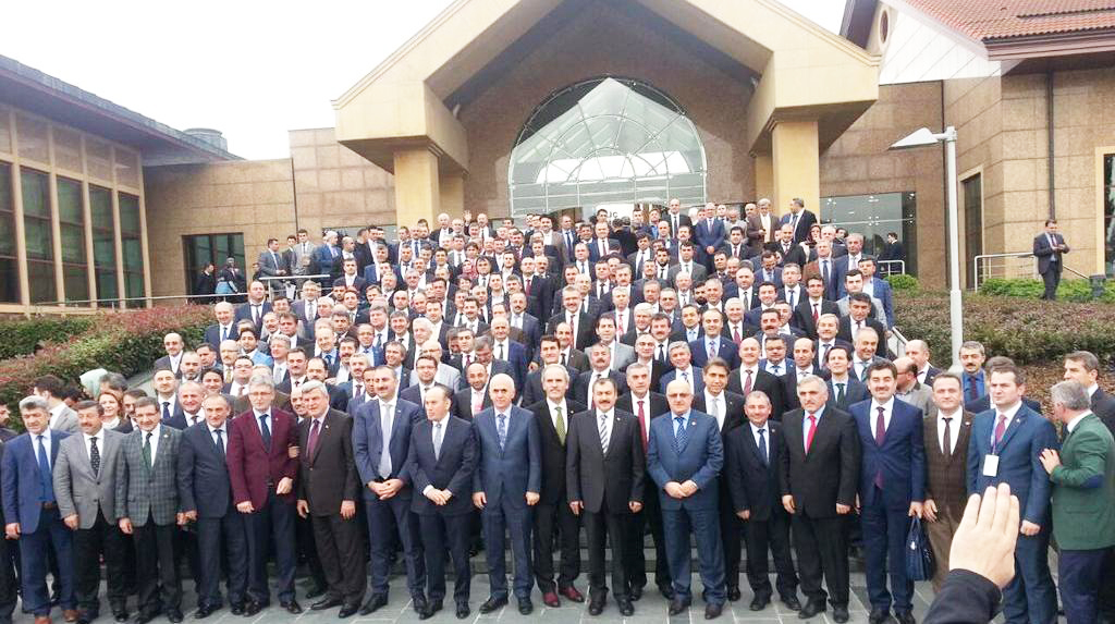 Aktaş, bölge toplantısına katıldı