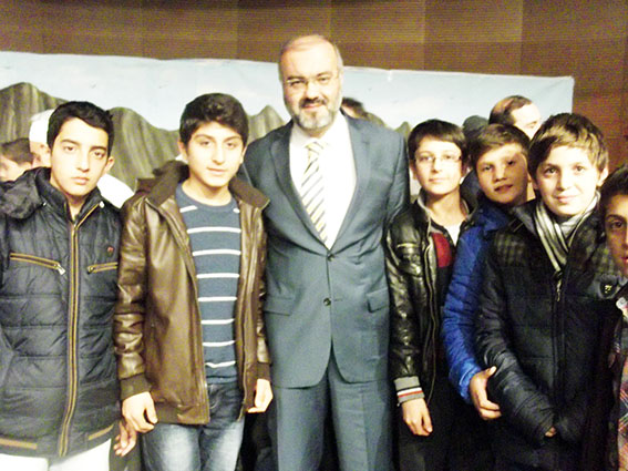 Hüdai Camii’nde yılbaşı programı