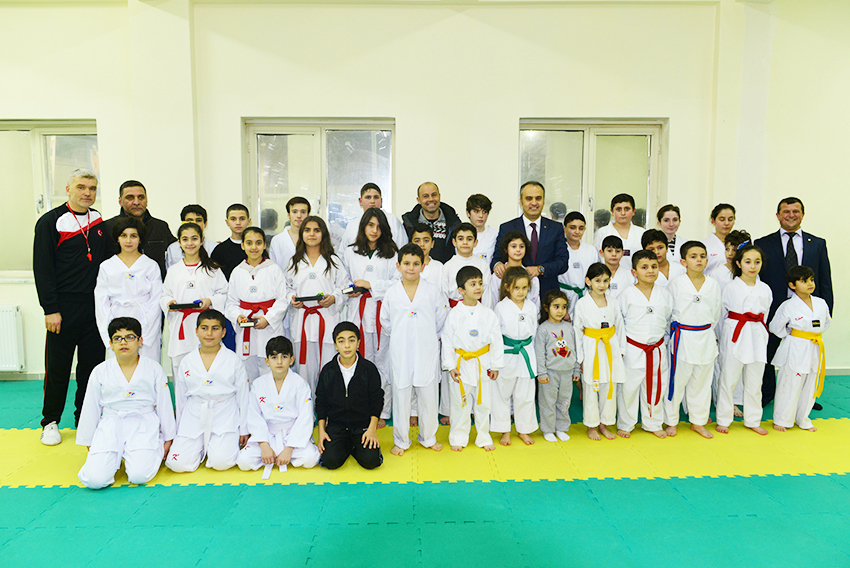 Taekwondocular ödüllendirildi