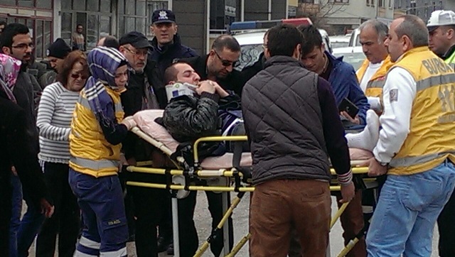 Vicdansız sürücü çarpıp kaçtı