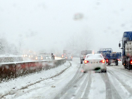 Ümitalan’da zincirleme kaza