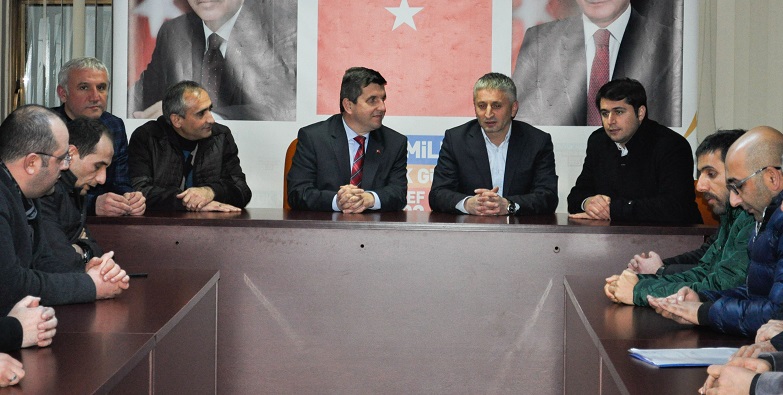 Kafkas’tan AK Parti’ye hayırlı olsun ziyareti