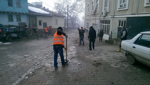 Belediyeden kış temizliği