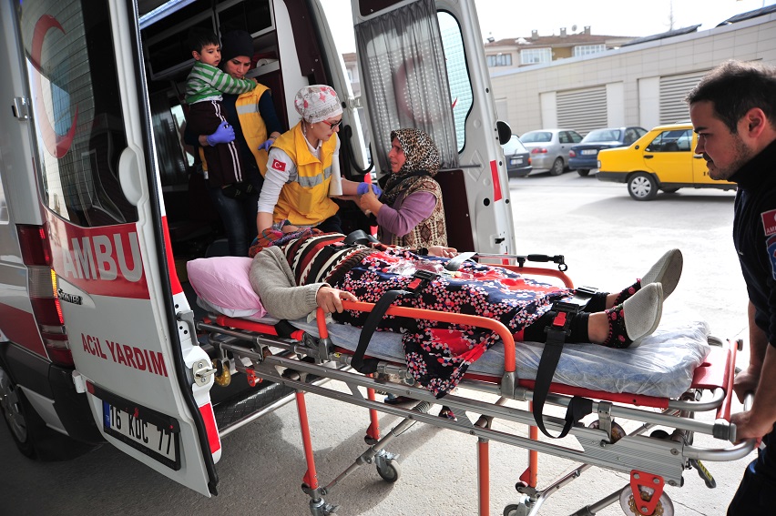 11 kişi sobadan zehirlendi