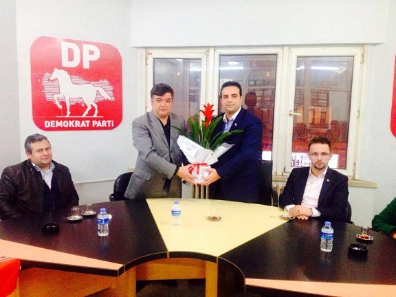 Rumelilerden DP’ye ziyaret