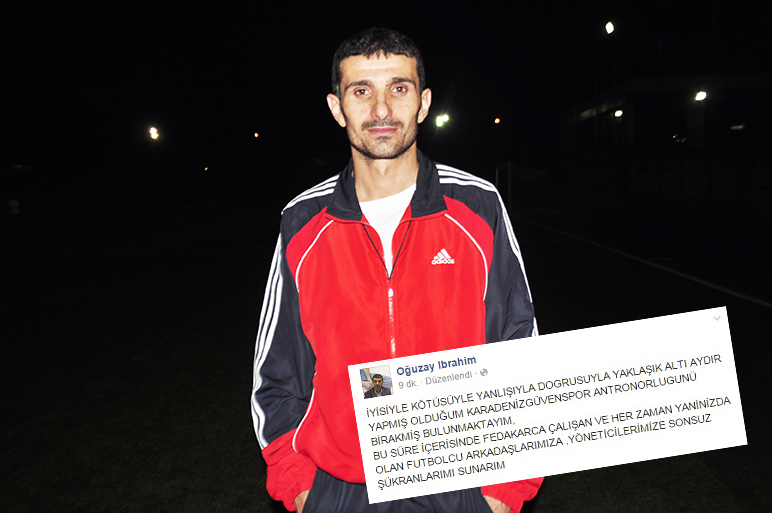 Karadeniz Güvenspor’da istifa