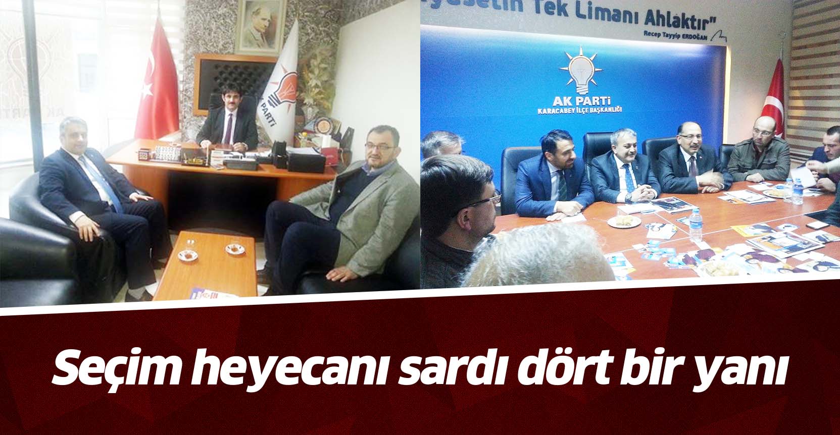 Seçim heyecanı sardı dört bir yanı