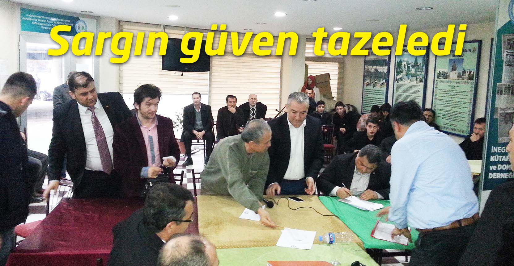 Sargın güven tazeledi