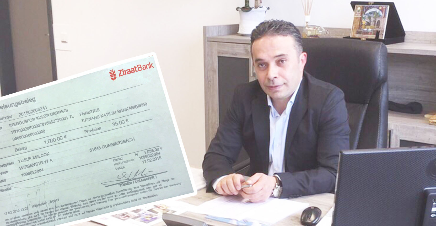 Gurpetçi iş adamından İnegölspor’a destek