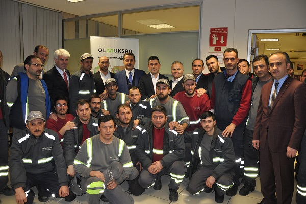 Bakan geldi grev gitti